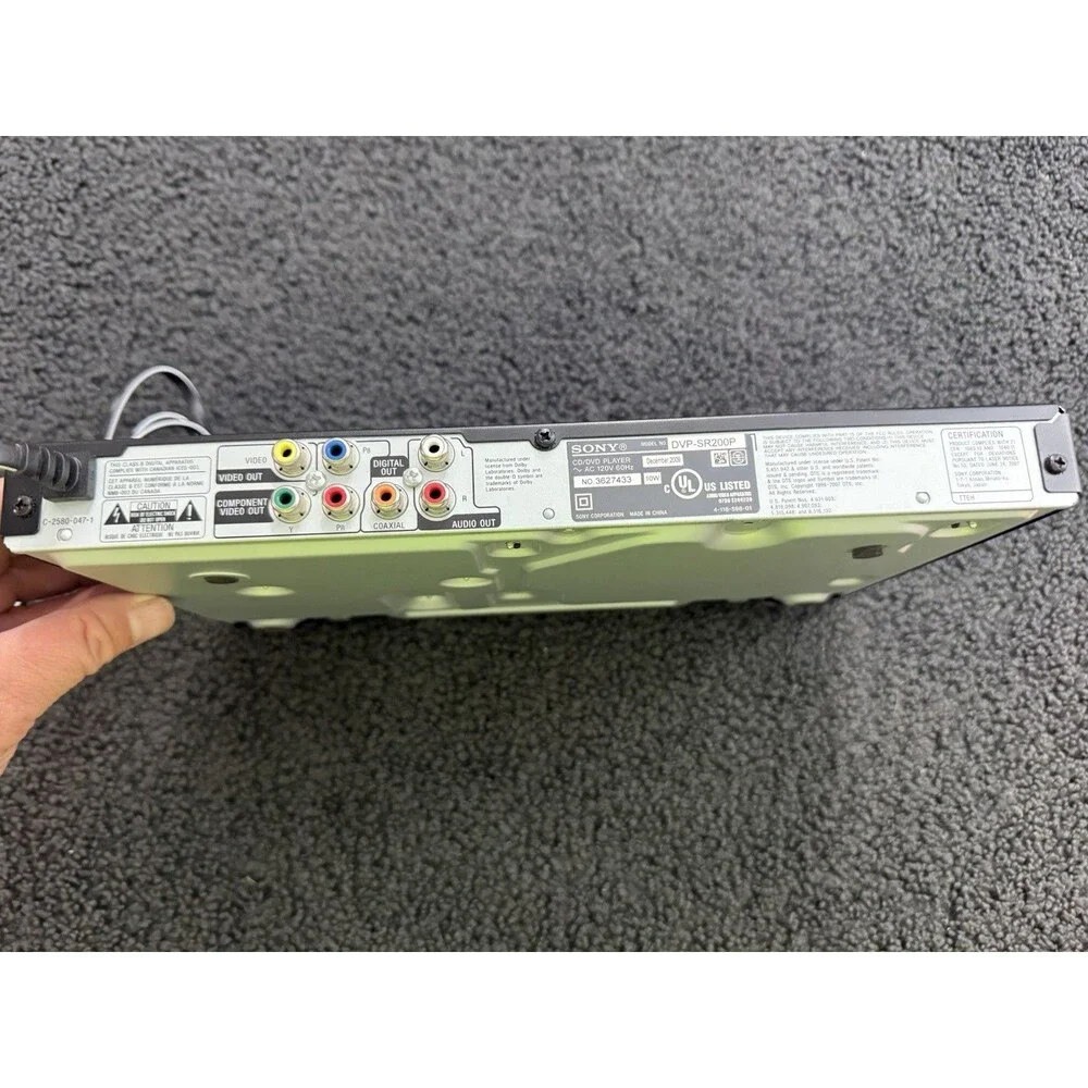 Sony dvp sr200p